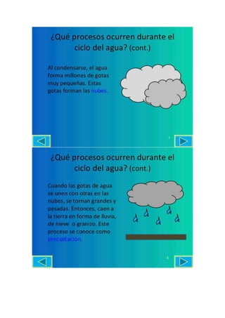 Ciclo del agua