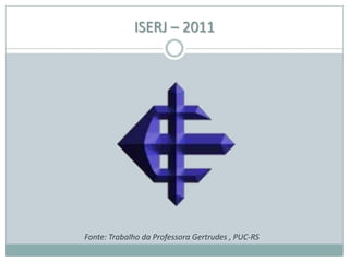 ISERJ – 2011




Fonte: Trabalho da Professora Gertrudes , PUC-RS
 