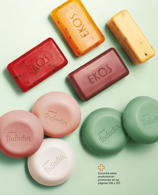 Encontrá estos
productos en
promoción en las
páginas 106 y 107.
 