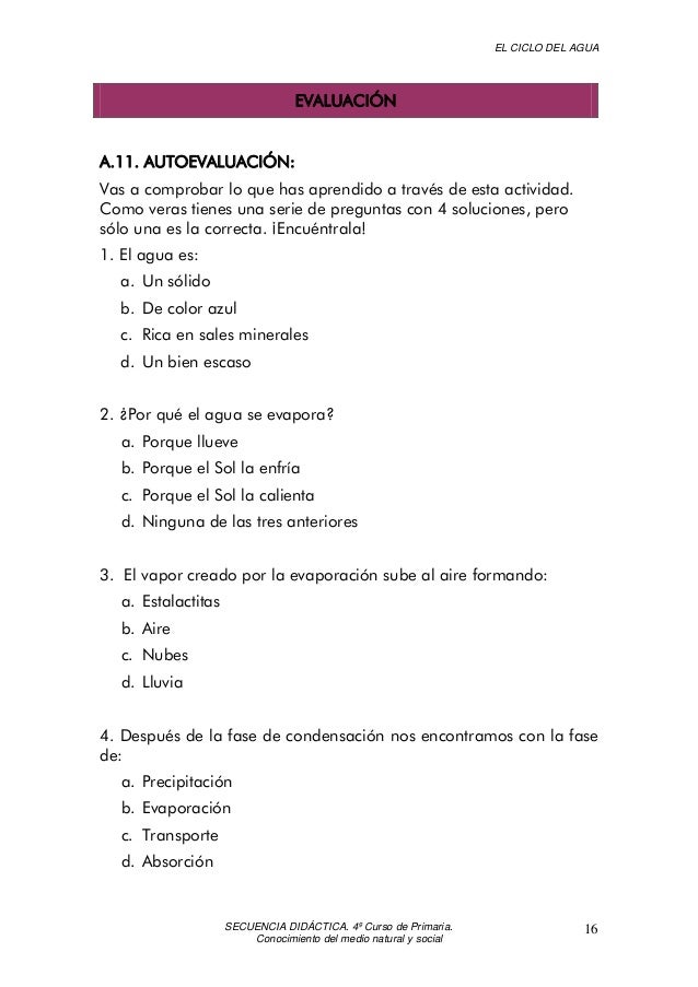 Ciclo agua