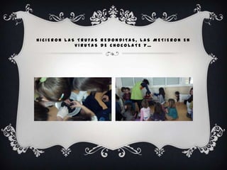 HICIERON LAS TRUFAS REDONDITAS, LAS METIERON EN
            VIRUTAS DE CHOCOLATE Y…
 