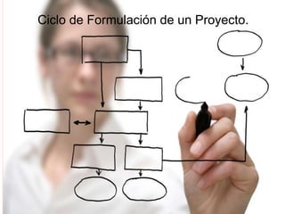 FORMULACIÓN Y EVALUACIÓN DE
PROYECTOS
CICLO DE FORMULACIÓN DEL PROYECTO
Ciclo de Formulación de un Proyecto.
 