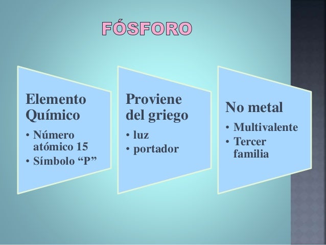 Ciclo de fosforo