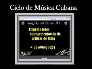 Ciclo de Música Cubana 