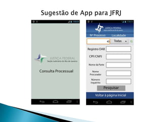 Ciclo de palestras da JFRJ - Aplicativos Móveis