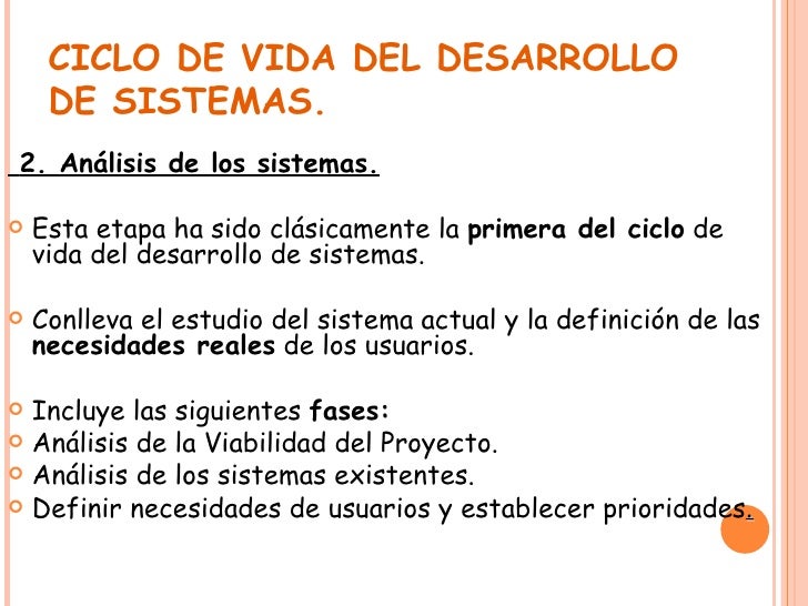 Resultado de imagen para ciclo de vida de los sistemas definicion