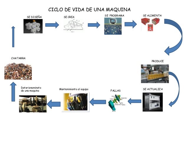 Grafica Del Ciclo De Vida De Maquinas Y Equipos