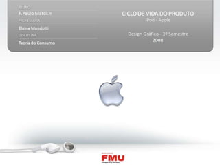 CVPIntroduçãoCrescimentoMaturidadeDeclínioCICLO DE VIDA DO PRODUTOMaturidade: EstratégiasInovações2º Geração12 de setembro de 2006Com um plug para roupasPaulo Matos Jr