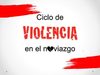 Ciclo de violencia en el noviazgo | PPTX