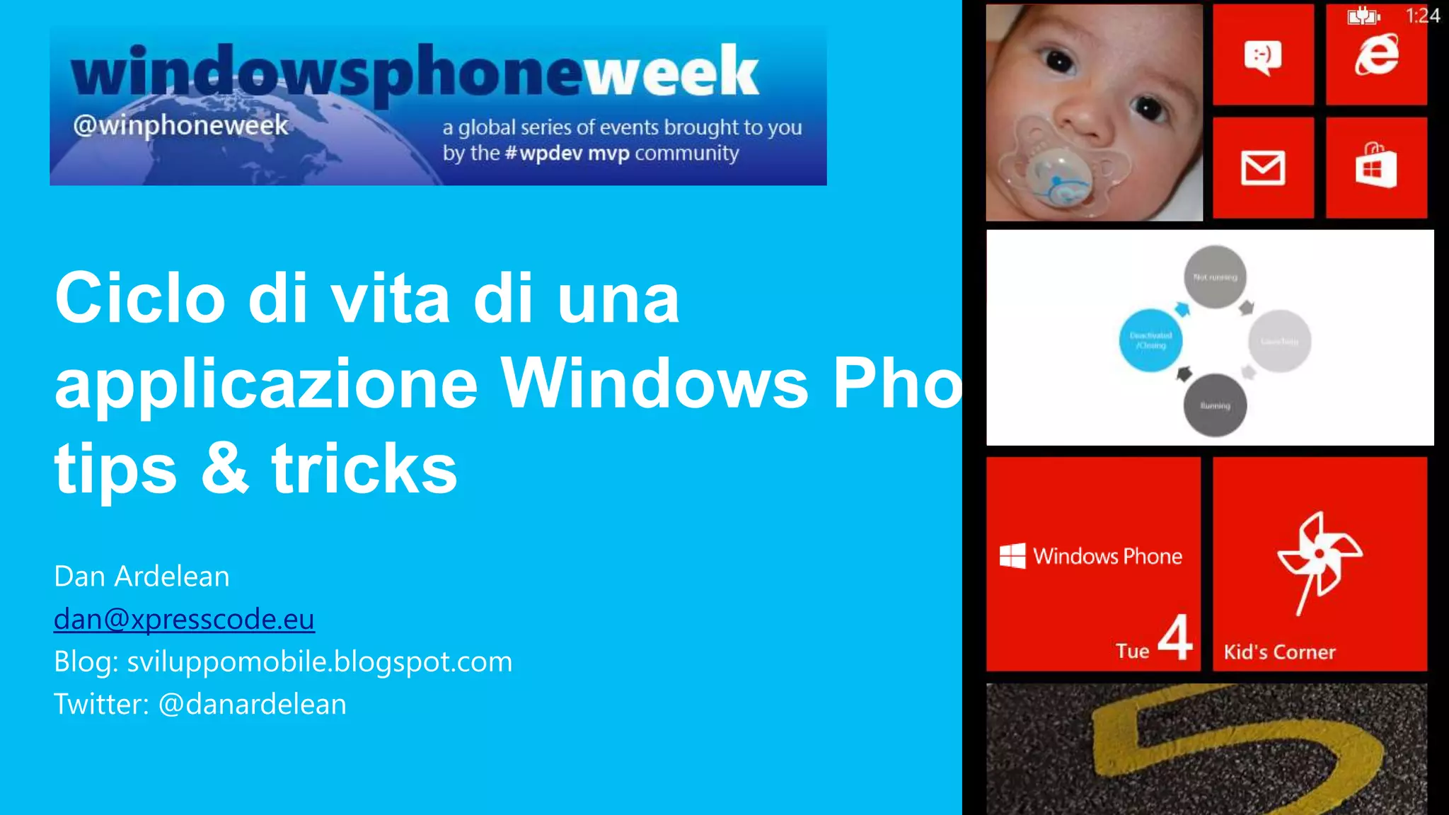 Ciclo Di Vita Di Un Software Ciclo di vita di una applicazione windows phone tips & tricks | PPT