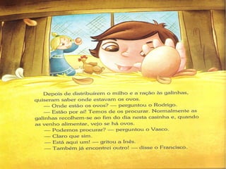 Ciclo do ovo- livro