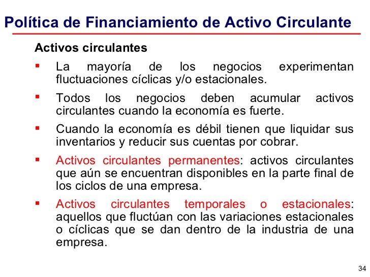 Politicas De Financiamiento De Activos Circulantes Pdf es.slideshare.net