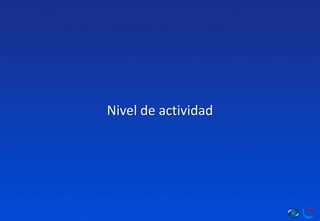 Nivel de actividad