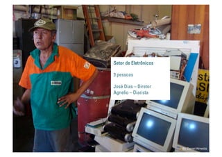 Setor de Eletrônicos

3 pessoas

José Dias – Diretor
Agnelio – Diarista




                       By Daniel Almeida
 