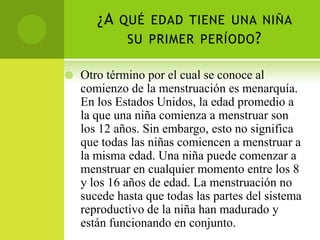 Ciclo menstrual | PPTX