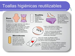 Toallas higiénicas reutilizables
 