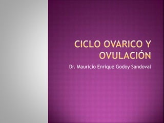 Dr. Mauricio Enrique Godoy Sandoval
 