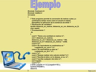 While y do while c++ | PPT