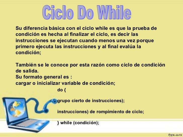 While y do while c++