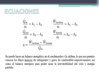 Ciclo rankine termoii-2013