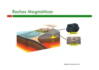 Rochas Magmáticas 
Adaptado de www.cientic.com 
 