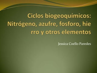Jessica Coello Paredes
 