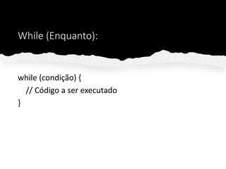 Ciclos de Repetição - C++ - Matéria do Ensino Secundário | PPTX