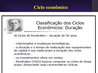 Ciclo econômico
 
