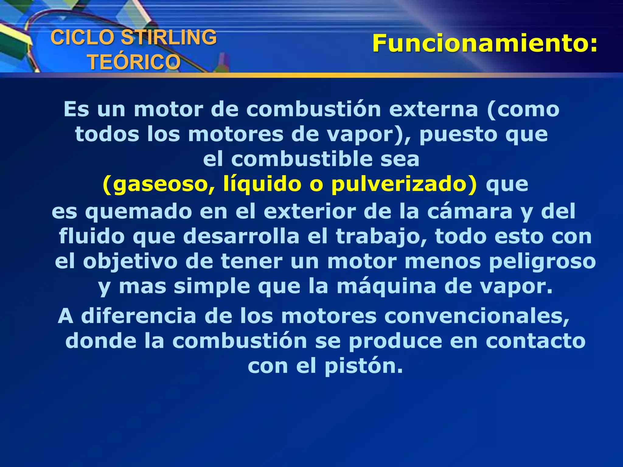 Ciclo stirling