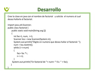 Ciclo while y do while | PPT