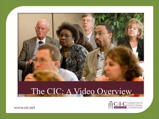 1,495 Staff attended CIC meetings or conferences on 103 topics