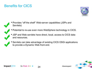IBM Impact session CICS & java a tale of liberty | ODP