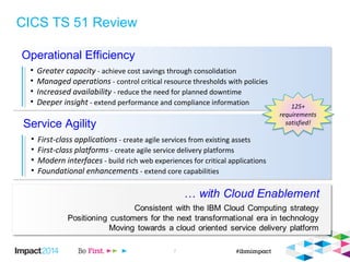 IBM Impact session CICS V52 overview | PPT