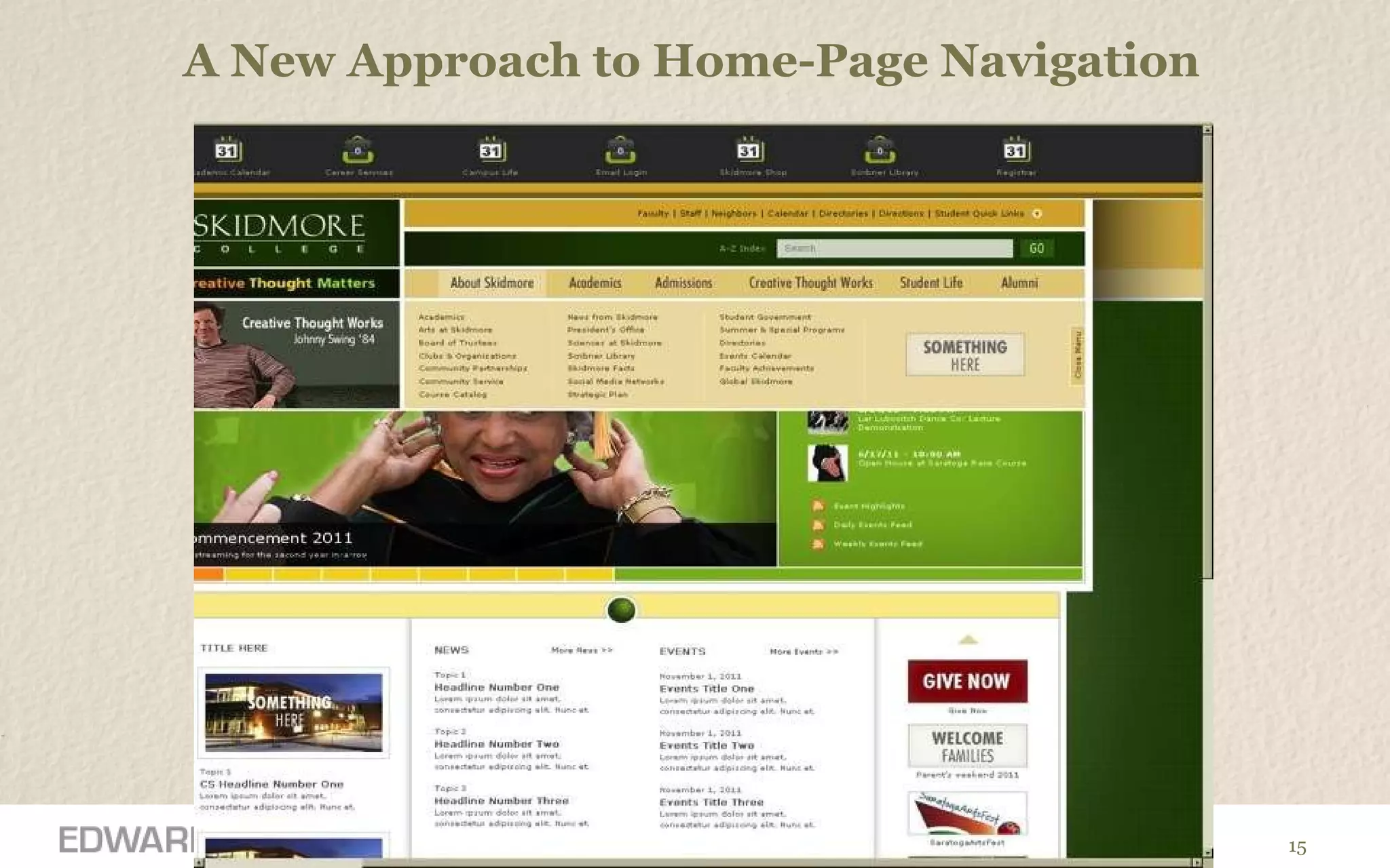 A New Approach to Home-Page Navigation 