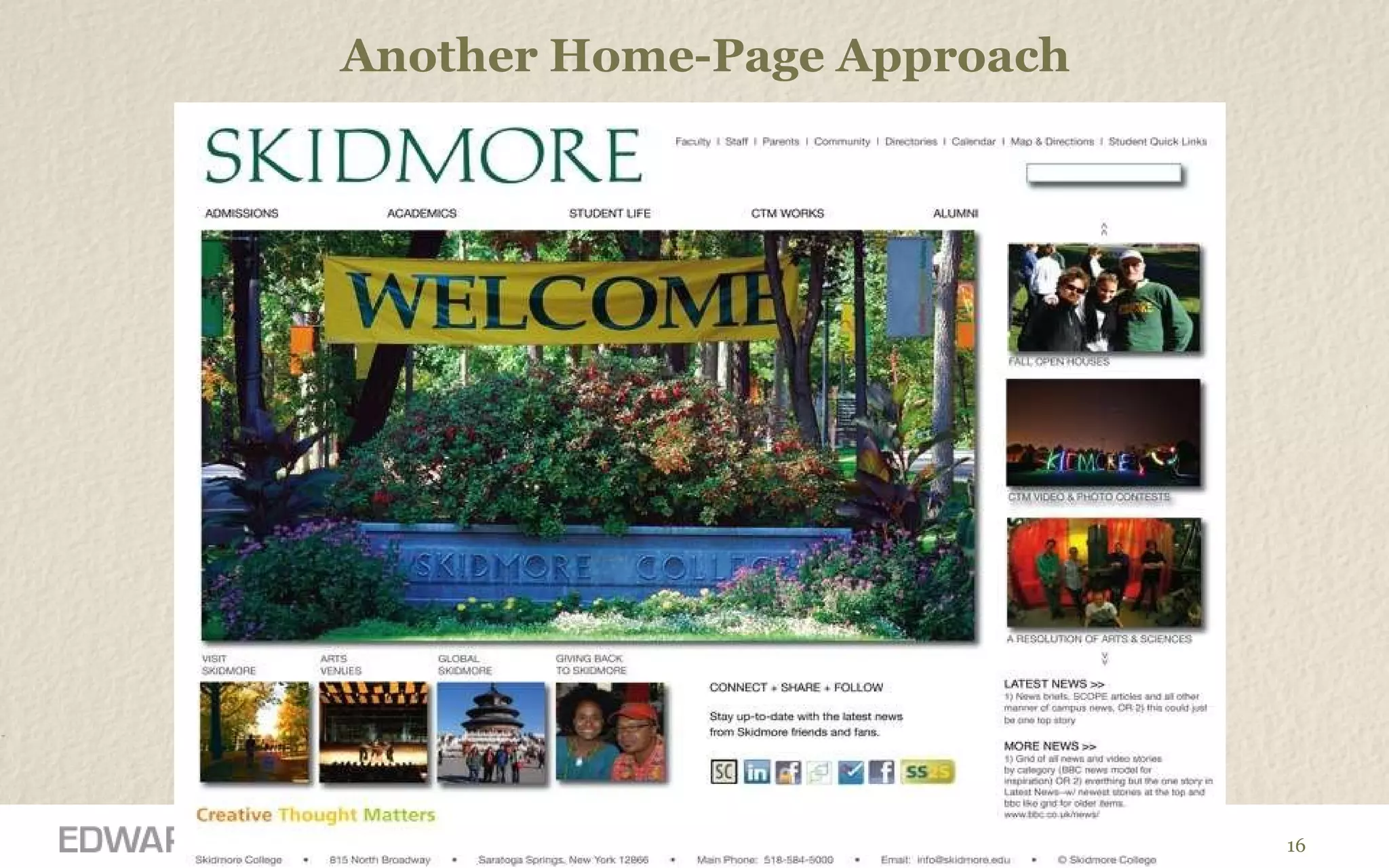 Another   Home-Page Approach 