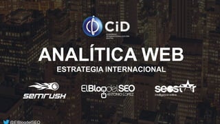 Cid - Analítica Web Slide 1