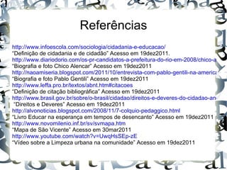 Mapa de São Vicente VOLTAR 