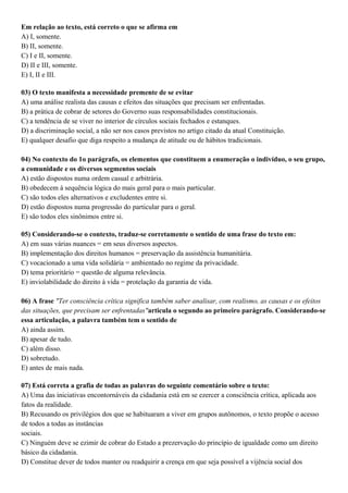 O Que é Cidadania E Igualdade O Que é Cidadania E Igualdade