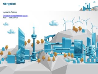 Obrigado!!


Luciano Alakija
luciano.alakija@telefonica.com
+55 11 984029769




© Telefónica S.A | Todos los derechos reservados   m2m
 