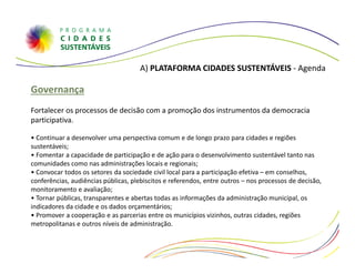 Cidades sustentáveis | PDF