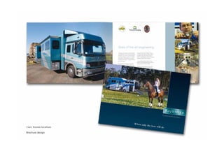 Client: Rivenlee Horsefloats

Brochure design
 