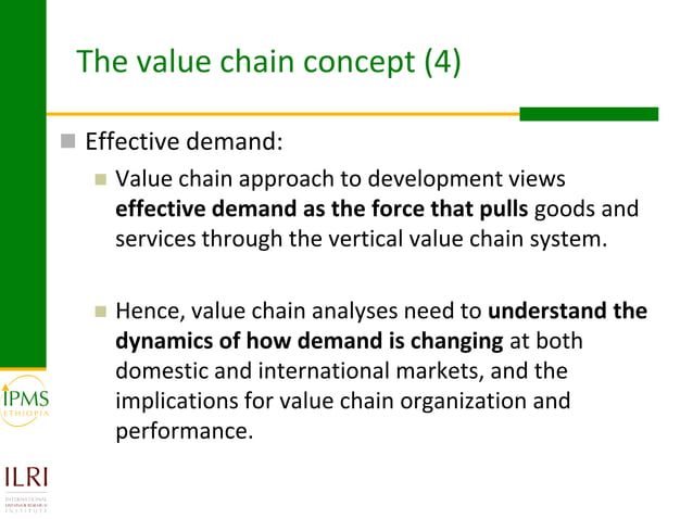Value Chain Concept Focus : The Value Chain – WYLC