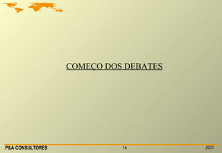 COMEÇO DOS DEBATES 