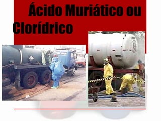 Ácido Muriático ou
Clorídrico

 