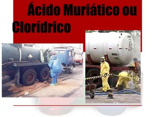 Ácido Muriático ou
Clorídrico

 