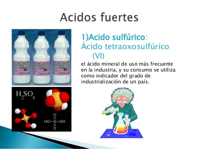 áCidos bases en la vida cotidiana