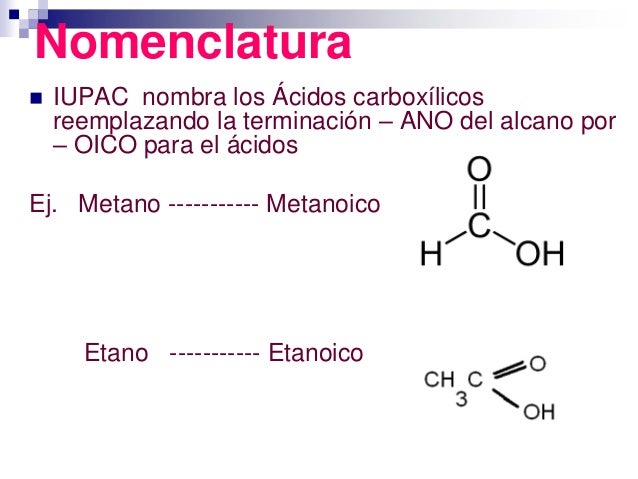 Acidos carboxílicos