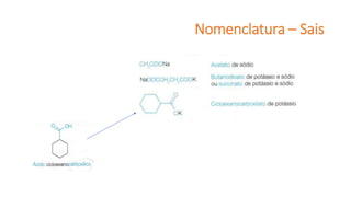 Nomenclatura – Sais
 