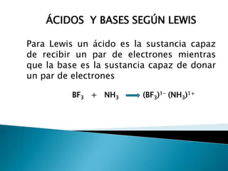 Según el número de iones hidrógeno liberado los ácidos se pueden clasificar en monopróticos, si dejan en libertad un ión hidrógeno; dipróticos, si dejan en libertad dos iones hidrógeno y polipróticos si liberan tres o más hidrógenos, así: