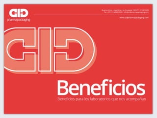 Cid Pharma Packaging | PDF